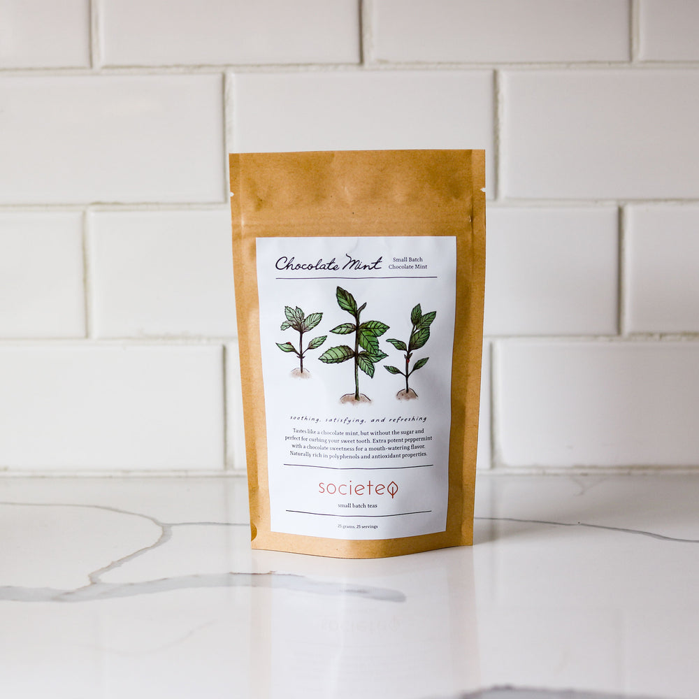 Societea Small Batch Teas + Social Tonics made using premium adaptogen